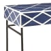 Writing Desk With Storage Drawer - Navy Blue - Multi