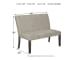 Deylin - Light Gray - Upholstered Bench