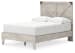 Shawburn - Whitewash - Full Platform Bed With Crossbuck Panel Headboard