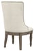 Madison Ridge - Host Chair (Set of 2) - Natural Bark