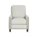Melrose - Push Thru The Arm Recliner - Putty