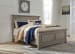 Lettner - Light Gray - 8 Pc. - Dresser, Mirror, Chest, King Panel Bed, 2 Nightstands