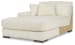 Lindyn - Ivory - Super Chaise