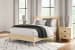 Cabinella - Tan - Full Platform Panel Bed