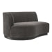 Yoon - Left Chaise - Umbra Gray