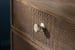 Sonnet - Sonnet Executive Desk - Dark Gray / Light Brown