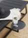 South Beach - Chaise Lounge - Dark Gray