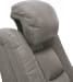 The Man-Den - Gray - 3 Pc. - Power Sofa, Loveseat, Recliner