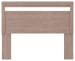 Flannia - Gray - Queen Panel Headboard