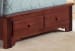 Hamilton/Franklin Panel Bed with Storage Footboard Cherry Full