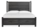 Plum Creek - California King Panel Storage Bed With 2 Open Nightstands - Ravenwood Black