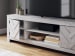 Cayboni - Whitewash - LG TV Stand With Fireplace Option