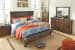 Lakeleigh - Brown - 5 Pc. - Dresser, Mirror, California King Upholstered Bed