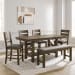 Brook Bay - Optional 6 Piece Gathering Table Set - Sandstone