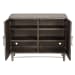 Shield - Oak 2 Door Cabinet - Gray