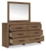 Broachmyn - Dresser And Mirror - Auburn