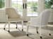 Ocean Breeze - Bayview Arm Chair With Casters - Beige