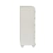 Stardust - 5 Drawer Chest - White