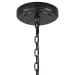Marlow - 12 Light Circle Chandelier - Black