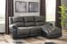 Nantahala - Slate - 3-Piece Reclining Sectional With Raf Corner Chaise