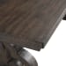 Stone - Counter Height 7 Piece Dining Set, Table & Six Swirl Back Chairs - Smokey Walnut
