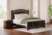 Glosmount - Two-tone - King Poster Bed