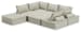 Bales - 7-Piece Modular Seating - Taupe