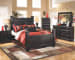 Shay - Almost Black - Queen Poster Bed