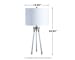 Idalia - Clear/Silver Finish - Acrylic Table Lamp (1/CN)