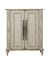 Bijou - Distressed Hall Cabinet - White