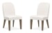 Westbourne - Upholstered Host Chair (Set of 2) - Dark Umber