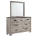 Millers Cove - Twin 4 Piece Bedroom Set - Distressed Gray