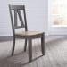 Lindsey Farm - Splat Back Side Chair - Dark Gray