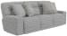 Lynx - Power Reclining Sofa With Zero Gravity - Moonstruck