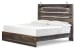 Drystan - King Panel Bed - Brown / Beige