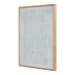 Checkerboard - Framed Painting - White