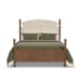 Azalea - Queen Upholstered Bed - Walnut