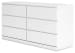 Onita - White - Six Drawer Dresser