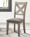 Aldwin - Gray - Dining UPH Side Chair (2/CN)