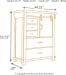 Lakeleigh - Brown - 6 Pc. - Dresser, Mirror, Chest, Queen Panel Bed