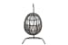 Milano - Hanging Chair, With Self Welt - Echo Ash / Dark Gray