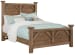 Chestnut Creek Queen Plank Poster Bed Fawn (Natural)