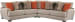 Ava - 3 Piece Sectional - Cashew