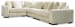 Lindyn - Ivory - 4-Piece Sectional