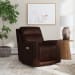 Alister - Power Gliding Recliner With Power Headrest And Lumbar - Burnt Umber