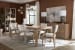 Sonnet - Dining Credenza - Dark Gray / Light Brown
