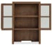 Driftwood - Bookcase Hutch - Worn Saddle