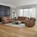 Cameron - Sofa With Loveseat & Recliner - Brown