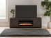Cayboni - 71" TV Stand With Electric Fireplace - Black