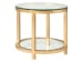 Metal Designs - Per Se Round End Table - Yellow